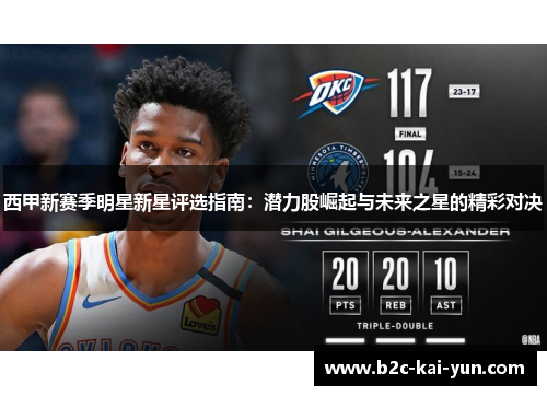 西甲新赛季明星新星评选指南：潜力股崛起与未来之星的精彩对决