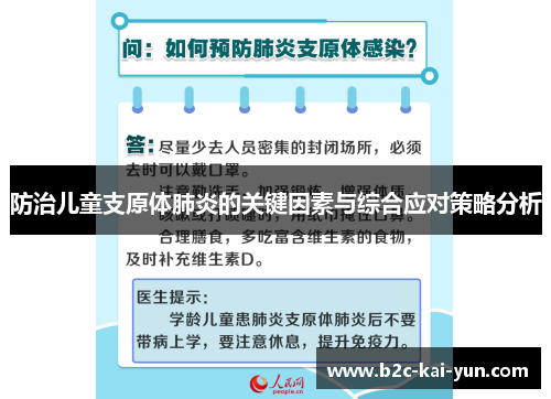 防治儿童支原体肺炎的关键因素与综合应对策略分析 防治儿童支原体肺炎的关键因素与综合应对策略分析